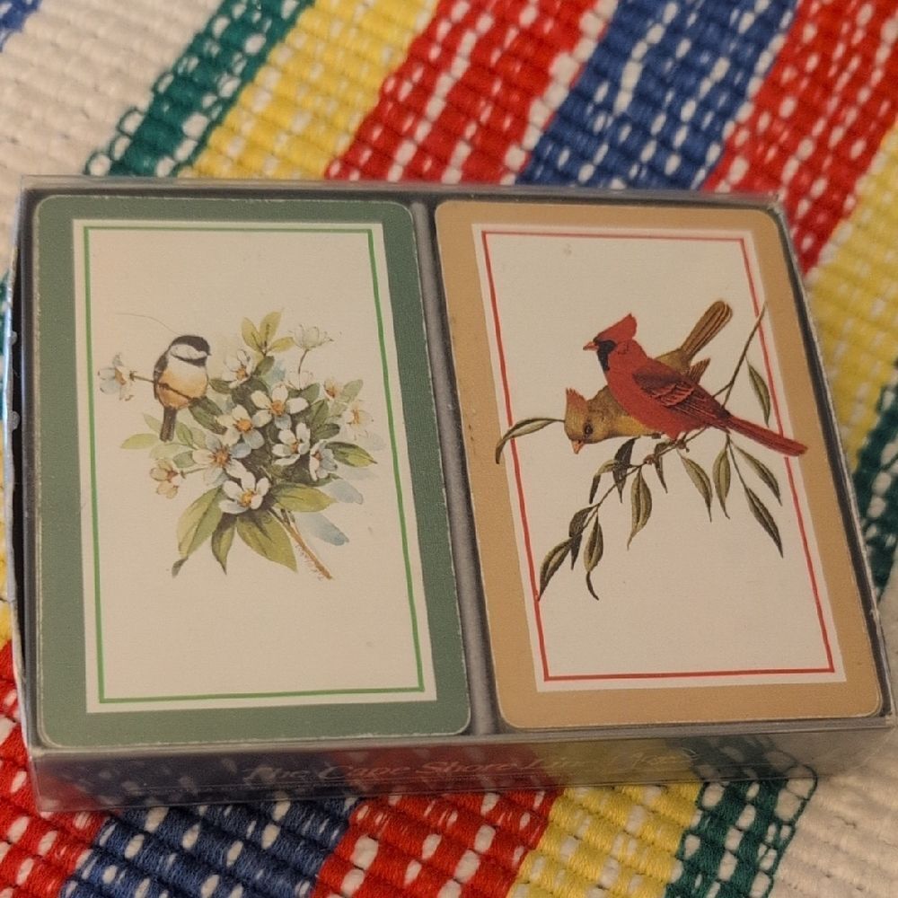 vintage Bird Themed Playing Cards Sets‎